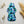 Charger l&#39;image dans la galerie, La Maison du Bambou Bleue avec plumes Lot de 4 serviettes hygiéniques réutilisables de nuit - (ou flux important la journée) + pochette de rangement

