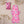 Charger l&#39;image dans la galerie, La Maison du Bambou Papillons roses Lot de 4 serviettes hygiéniques réutilisables de nuit - (ou flux important la journée) + pochette de rangement
