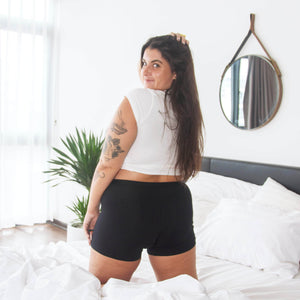 La Maison du Bambou Boxer menstruel - Noir