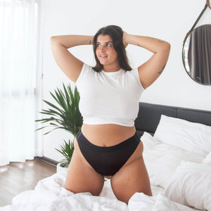 La Maison du Bambou Culotte menstruelle en fibres de bambou avec côtés détachables