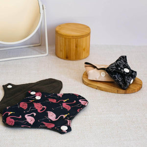 La Maison du Bambou Lot de 3 ou 4 protèges-slips réutilisables